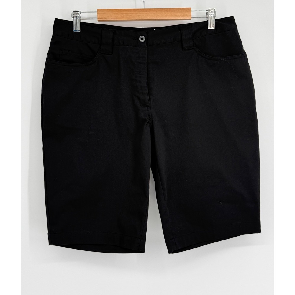 Slazenger‎ Mens Black Performance Golf Shorts Sz 12 Stretch Activewear